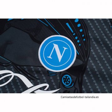 Camiseta de Entrenamiento Napoli 2025-2026 Negro