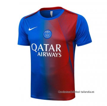 Camiseta de Entrenamiento Paris Saint-Germain 2025-2026 Azul Rojo