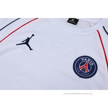 Camiseta de Entrenamiento Paris Saint-Germain Jordan 2022-2023 Blanco