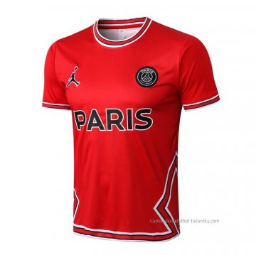 Camiseta de Entrenamiento Paris Saint-Germain Jordan 2022-2023 Rojo Camiseta de Entrenamiento Paris Saint-Germain Jordan 2022-2023 Rojo