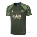 Camiseta de Entrenamiento Paris Saint-Germain Jordan 2024-2025 Verde