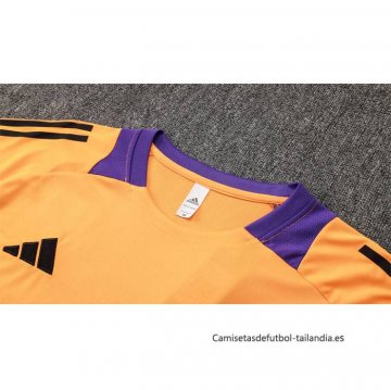 Camiseta de Entrenamiento Real Madrid 2024-2025 Naranja