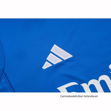 Camiseta de Entrenamiento Real Madrid Sin Mangas 2025-2026 Azul Blanco