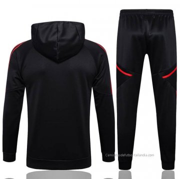 Chandal con Capucha del Manchester United 2022-2023 Negro