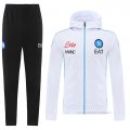 Chandal con Capucha del Napoli 2022-2023 Blanco