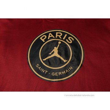 Chandal con Capucha del Paris Saint-Germain 2021-2022 Rojo