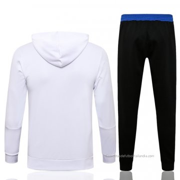 Chandal con Capucha del Real Madrid 2021-2022 Blanco