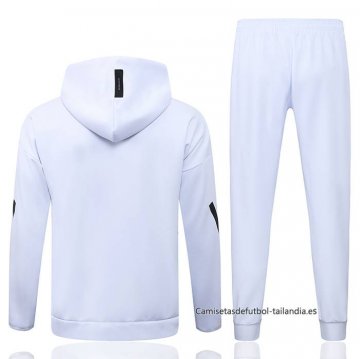 Chandal con Capucha del Real Madrid 2025-2026 Blanco