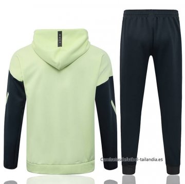 Chandal con Capucha del Real Madrid 2025-2026 Verde