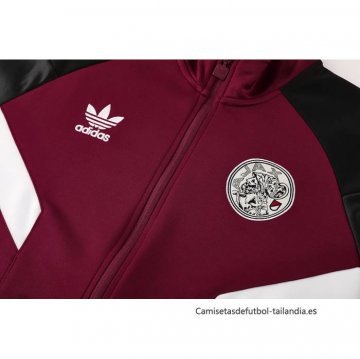 Chandal de Chaqueta del Ajax 2024-2025 Rojo