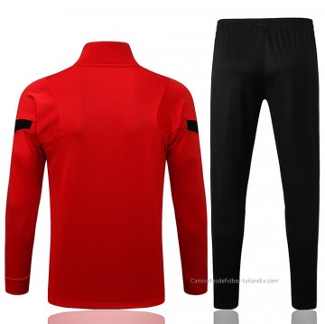 Chandal de Chaqueta del Atletico Madrid 2021-2022 Rojo