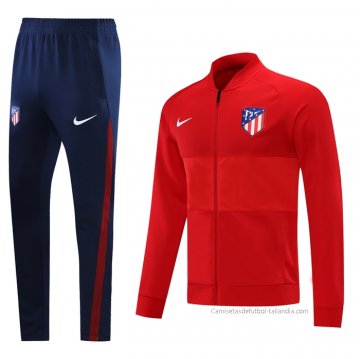 Chandal de Chaqueta del Atletico Madrid 2021-2022 Rojo