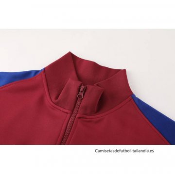 Chandal de Chaqueta del Barcelona 2024-2025 Rojo
