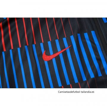 Chandal de Chaqueta del Barcelona 2024-2025 Rojo y Azul