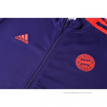 Chandal de Chaqueta del Bayern Munich 2021-2022 Purpura