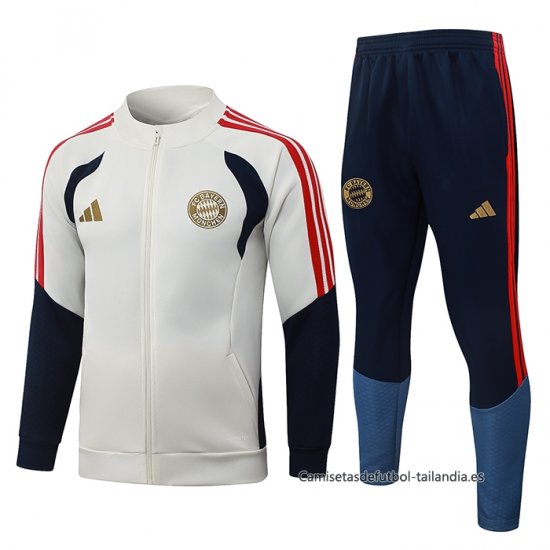 Chandal de Chaqueta del Bayern Munich Nino 2026-2027 Crema - Haga un click en la imagen para cerrar