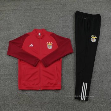 Chandal de Chaqueta del Benfica 2023-2024 Rojo