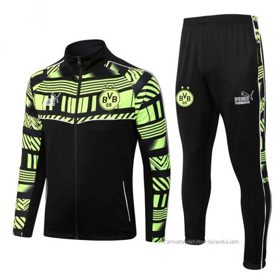 Chandal de Chaqueta del Borussia Dortmund 2022-2023 Negro - Haga un click en la imagen para cerrar