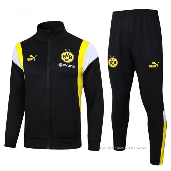 Chandal de Chaqueta del Borussia Dortmund 2023-2024 Negro - Haga un click en la imagen para cerrar