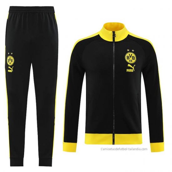 Chandal de Chaqueta del Borussia Dortmund 2023-2024 Negro - Haga un click en la imagen para cerrar