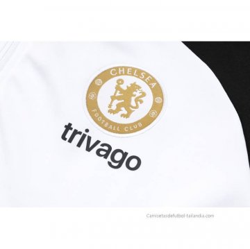 Chandal de Chaqueta del Chelsea Nino 2023-2024 Blanco