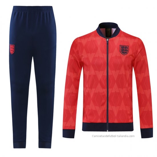 Chandal de Chaqueta del Inglaterra 2021-2022 Rojo - Haga un click en la imagen para cerrar