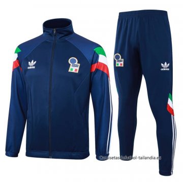 Chandal de Chaqueta del Italia 2024-2025 Azul Chandal de Chaqueta del Italia 2024-2025 Azul