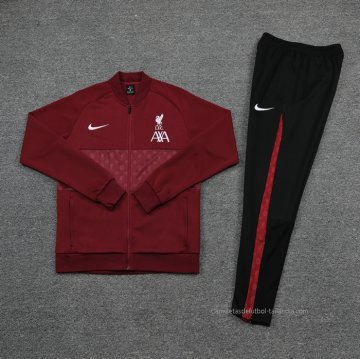 Chandal de Chaqueta del Liverpool 2021-2022 Rojo