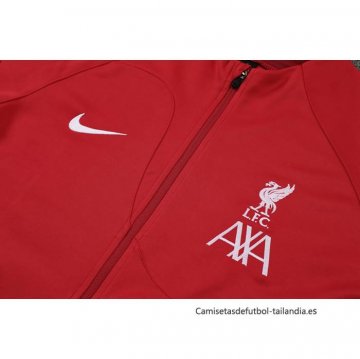 Chandal de Chaqueta del Liverpool 2024-2025 Rojo