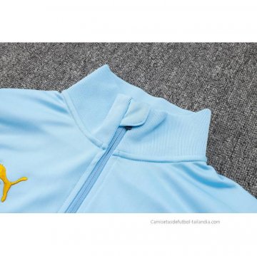 Chandal de Chaqueta del Manchester City 2023-2024 Azul