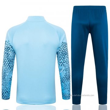 Chandal de Chaqueta del Manchester City 2023-2024 Azul