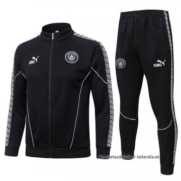 Chandal de Chaqueta del Manchester City 2025-2026 Negro