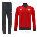Chandal de Chaqueta del Manchester United 2024-2025 Rojo