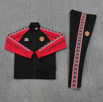 Chandal de Chaqueta del Manchester United 2025-2026 Negro