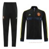 Chandal de Chaqueta del Manchester United 2021-2022 Negro y Azul Chandal de Chaqueta del Manchester United 2021-2022 Negro y Azul