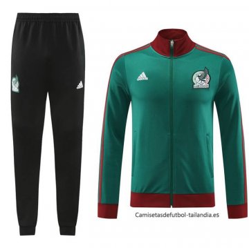 Chandal de Chaqueta del Mexico 2024-2025 Verde Chandal de Chaqueta del Mexico 2024-2025 Verde