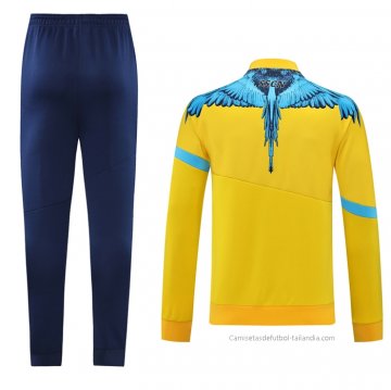 Chandal de Chaqueta del Napoli 2021-2022 Amarillo