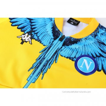 Chandal de Chaqueta del Napoli 2021-2022 Amarillo