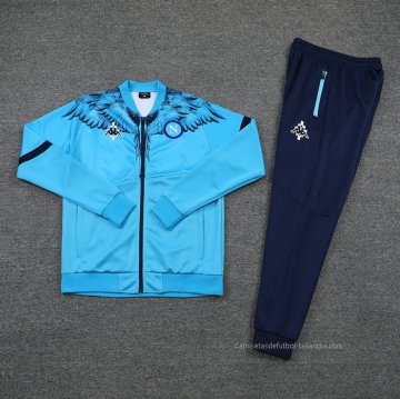 Chandal de Chaqueta del Napoli 2021-2022 Azul