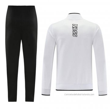 Chandal de Chaqueta del Napoli 2023-2024 Blanco