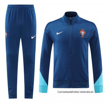 Chandal de Chaqueta del Portugal 2024-2025 Azul Chandal de Chaqueta del Portugal 2024-2025 Azul