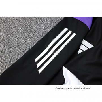 Chandal de Chaqueta del Real Madrid 2024-2025 Negro