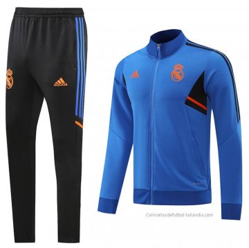 Chandal de Chaqueta del Real Madrid 2022-2023 Azul