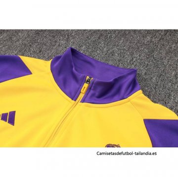 Chandal de Chaqueta del Real Madrid 2023-2024 Amarillo