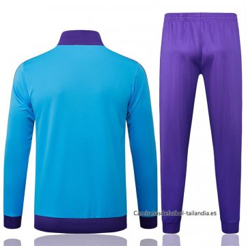 Chandal de Chaqueta del Real Madrid Nino 2025-2026 Azul