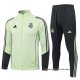 Chandal de Chaqueta del Real Madrid Nino 2025-2026 Verde Negro