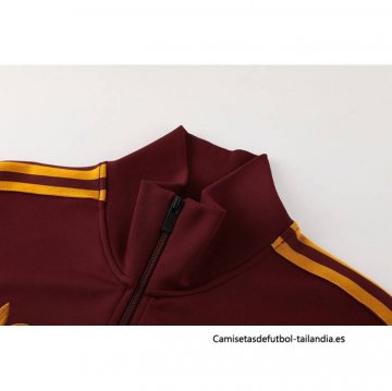 Chandal de Chaqueta del Roma 2023-2024 Rojo