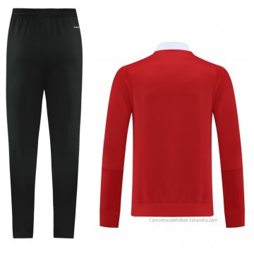 Chandal de Chaqueta del Sao Paulo 2021-2022 Rojo