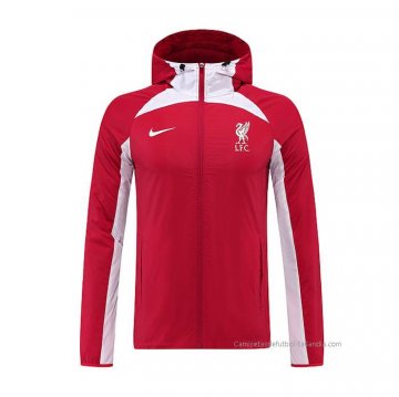 Chandal de Rompevientos del Liverpool 2022-2023 Rojo
