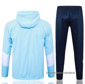 Chandal de Rompevientos del Manchester City 2024-2025 Azul